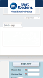 Mobile Screenshot of hotelempirepalace.com